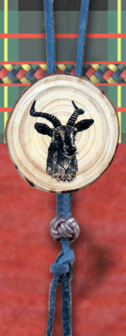 BSA Wood Badge Antelope Woggle Critter