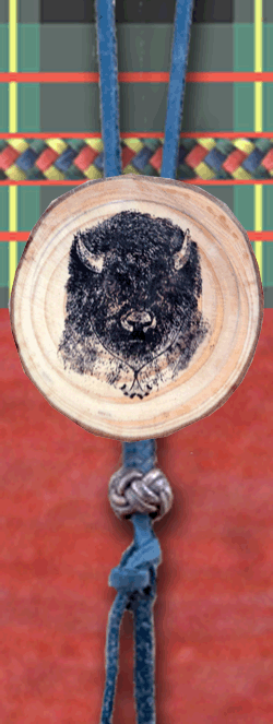 BSA Wood Badge Buffalo Woggle Critter