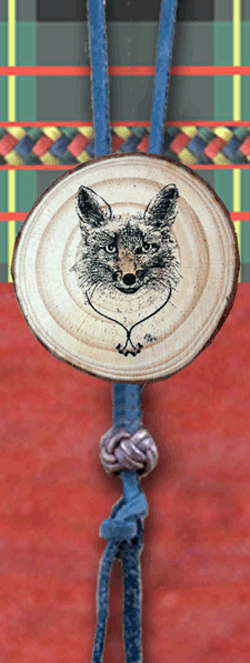 BSA Wood Badge Fox Woggle Critter