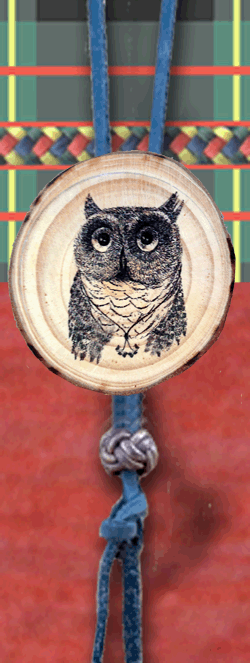 BSA Wood Badge Owl Woggle Critter