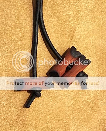 Padauk Wood Badge Beads