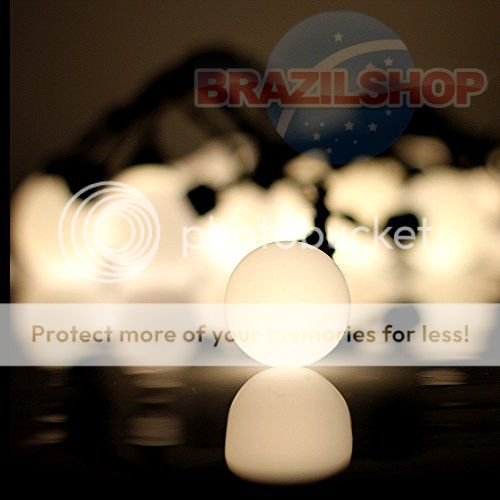 20 Bolas Led Grande de 3,6 centímetros Ideal para decoração de festas casamento, jardim, dia dos namorados presente de Natal decoração Natalina