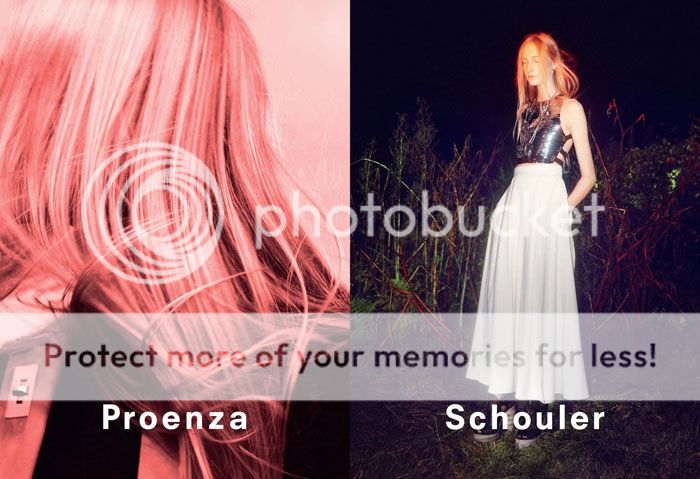 Proenza Schouler spring summer 2014 campaign