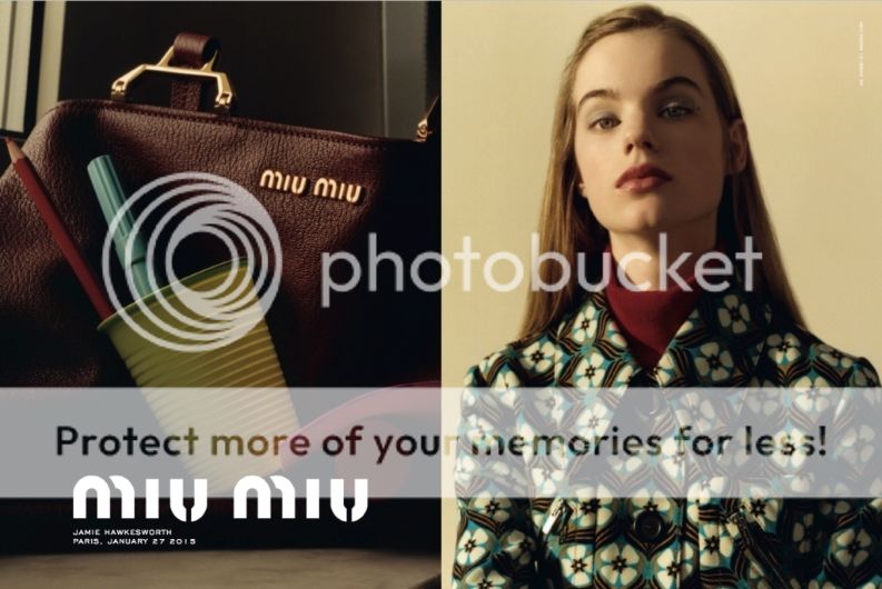 Miu Miu prefall 2015 campaign