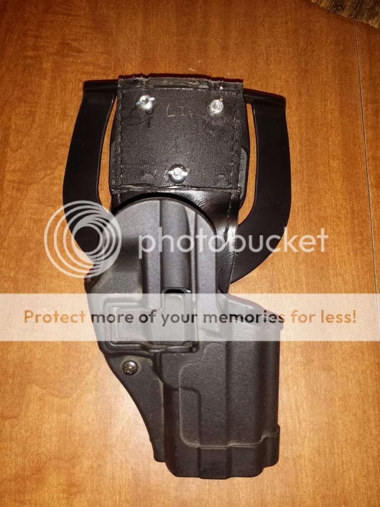 Custom SERPA midride paddle holster