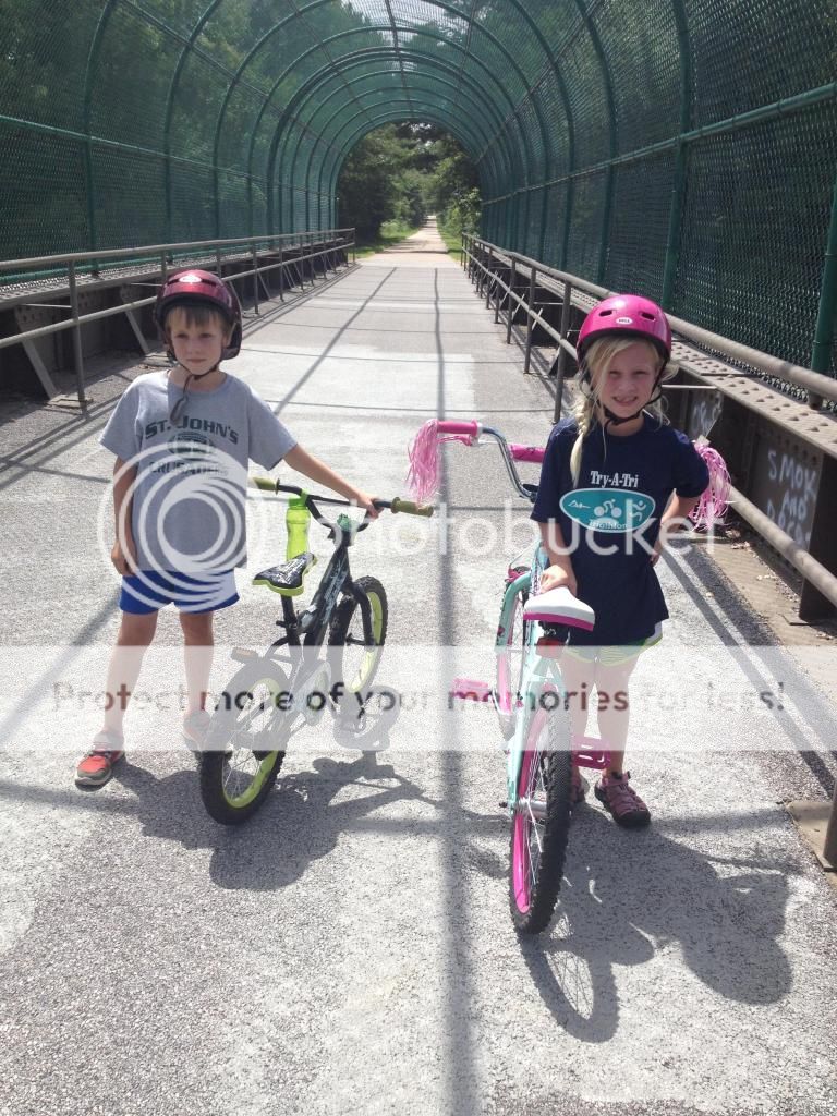 riding bikes