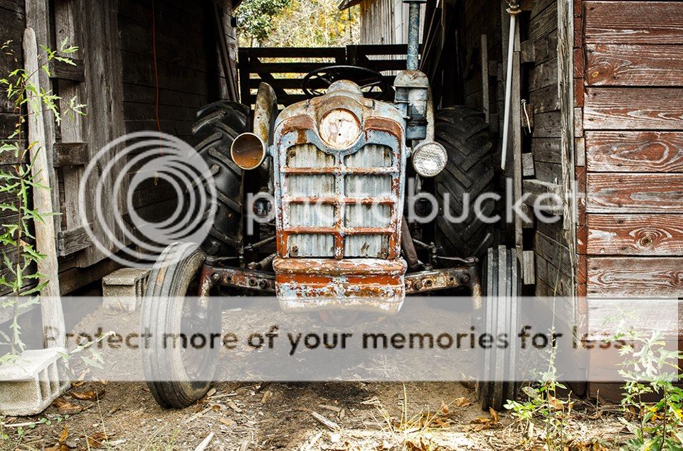 old tractor